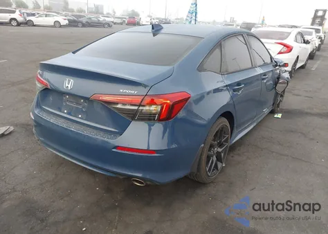 2025 Honda Civic Sport z USA, uszkodzony, nr VIN 2HGFE2F59SH506307